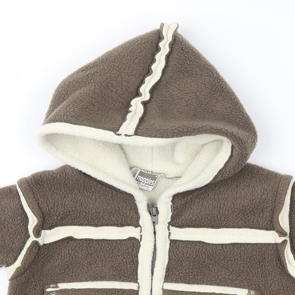 Noppies Baby Brown   Jacket  Size 6-9 Months