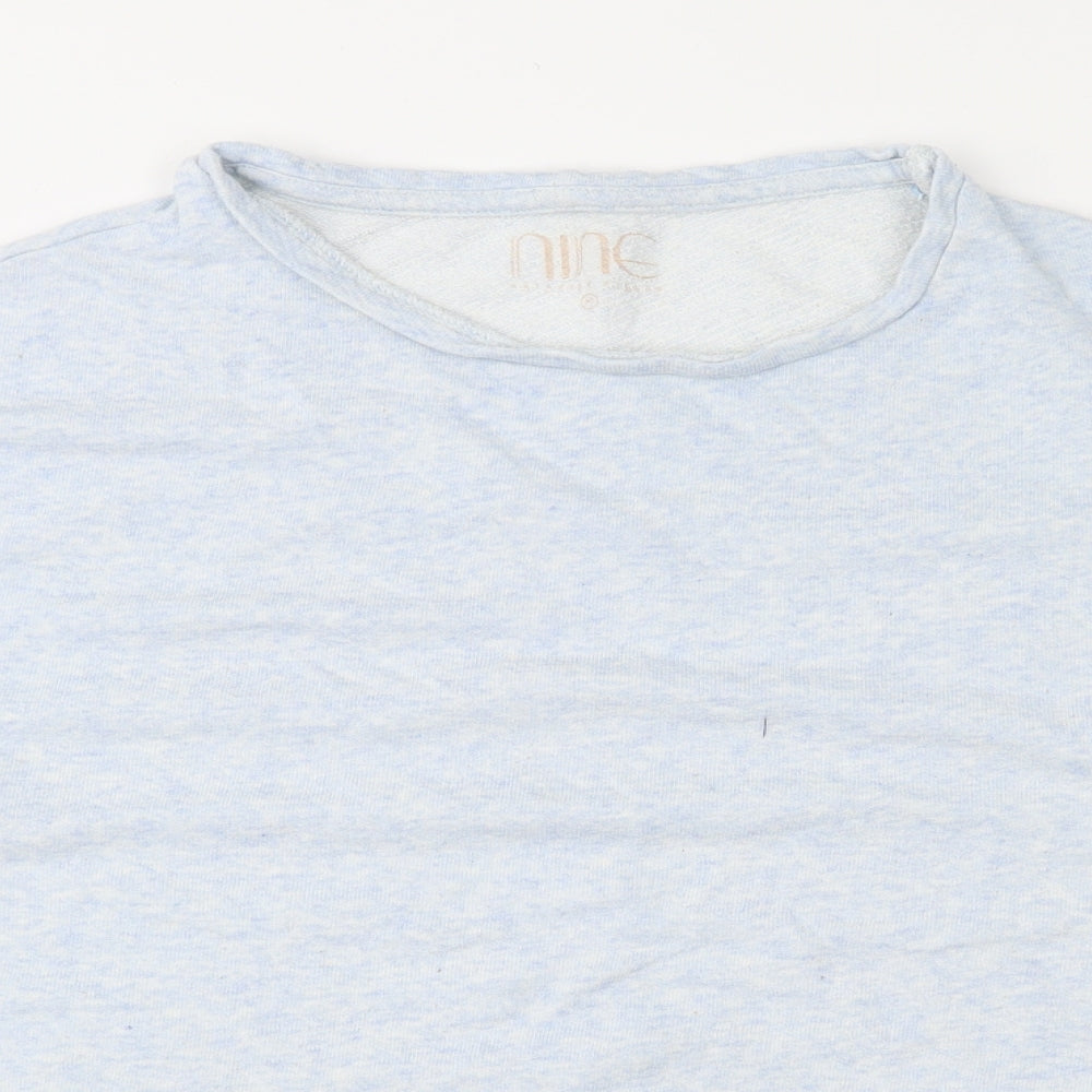 Debenhams Womens Blue  Jersey Pullover Sweatshirt Size M