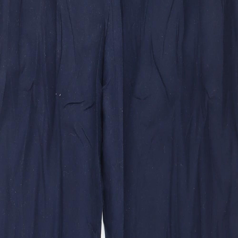 Warehouse Womens Blue   Trousers  Size 12 L26 in