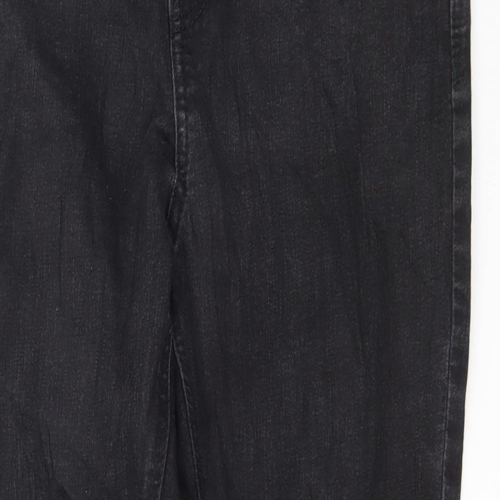 George Womens Grey  Denim Skinny Jeans Size 12 L27 in