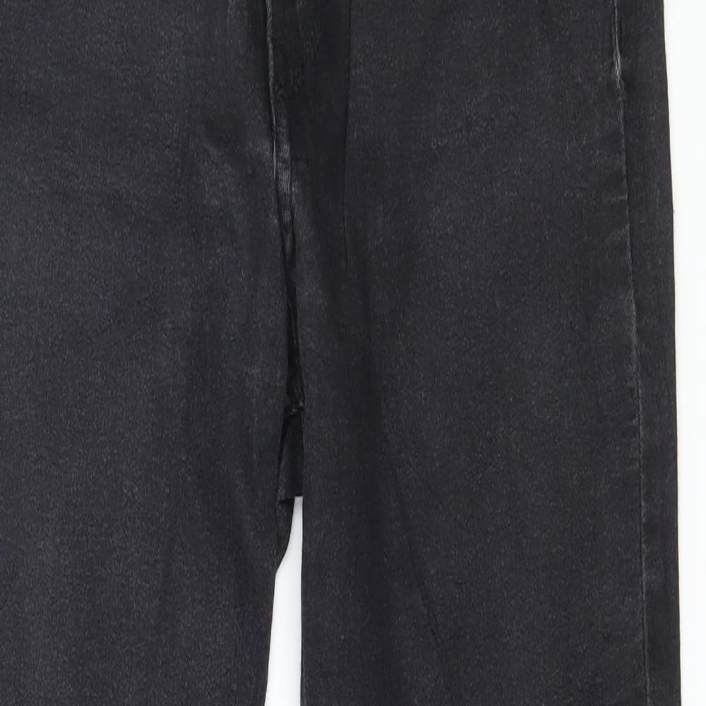 H&M Womens Black  Denim Skinny Jeans Size 27 in L28 in