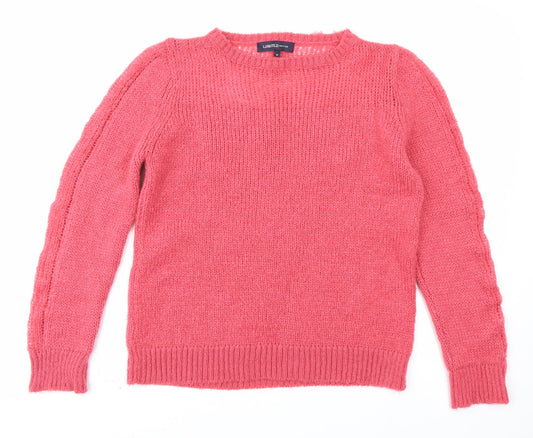 Limited Edition Womens Pink   Pullover Jumper Size 14