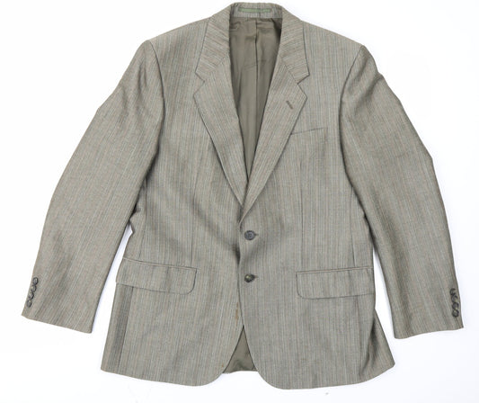 St Michael Mens Brown   Jacket Blazer Size 40