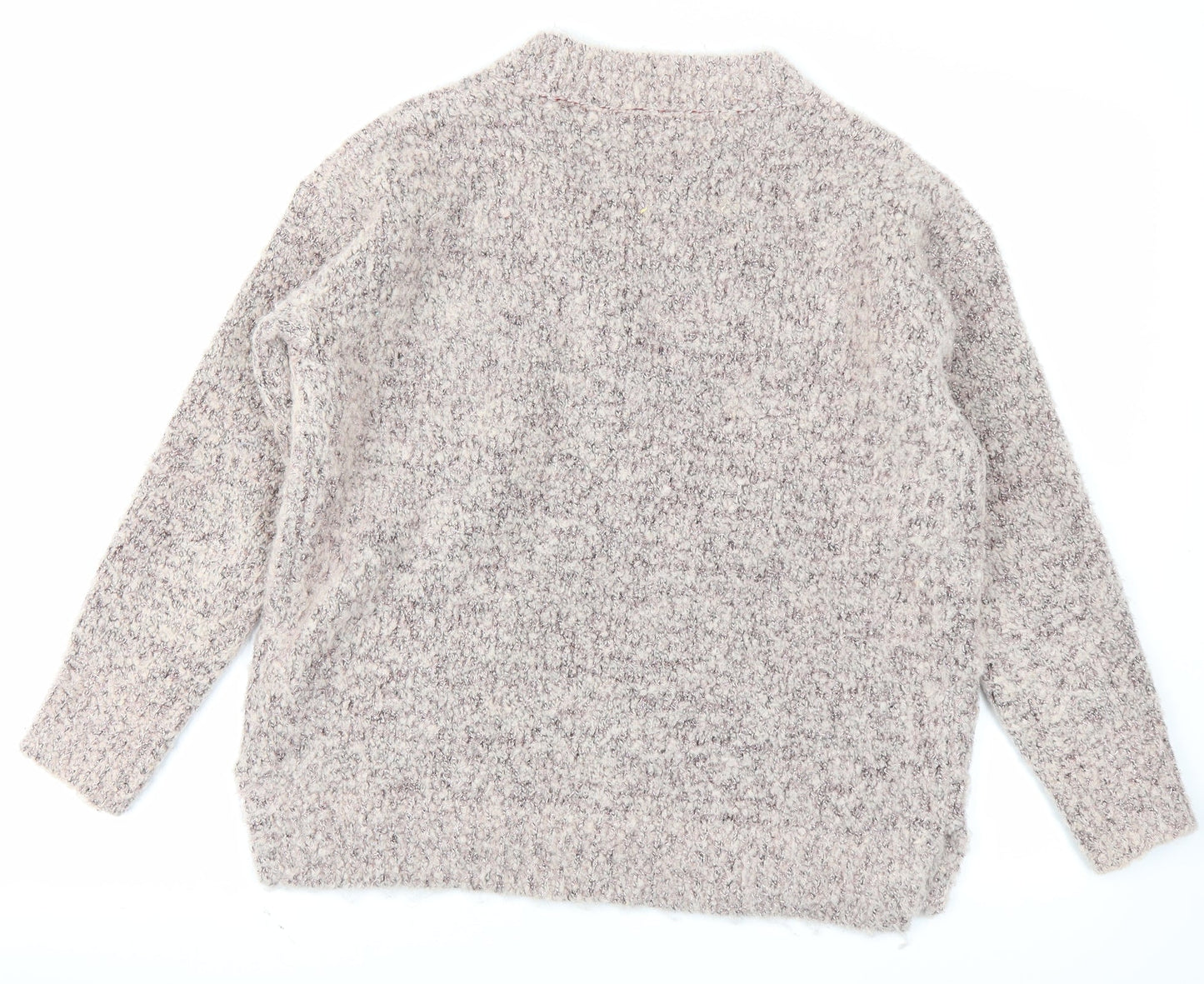 Nutmeg Womens Pink   Pullover Jumper Size 8
