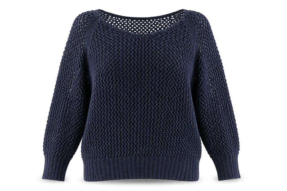 Super Luxurious Womens Blue   Pullover Jumper Size L