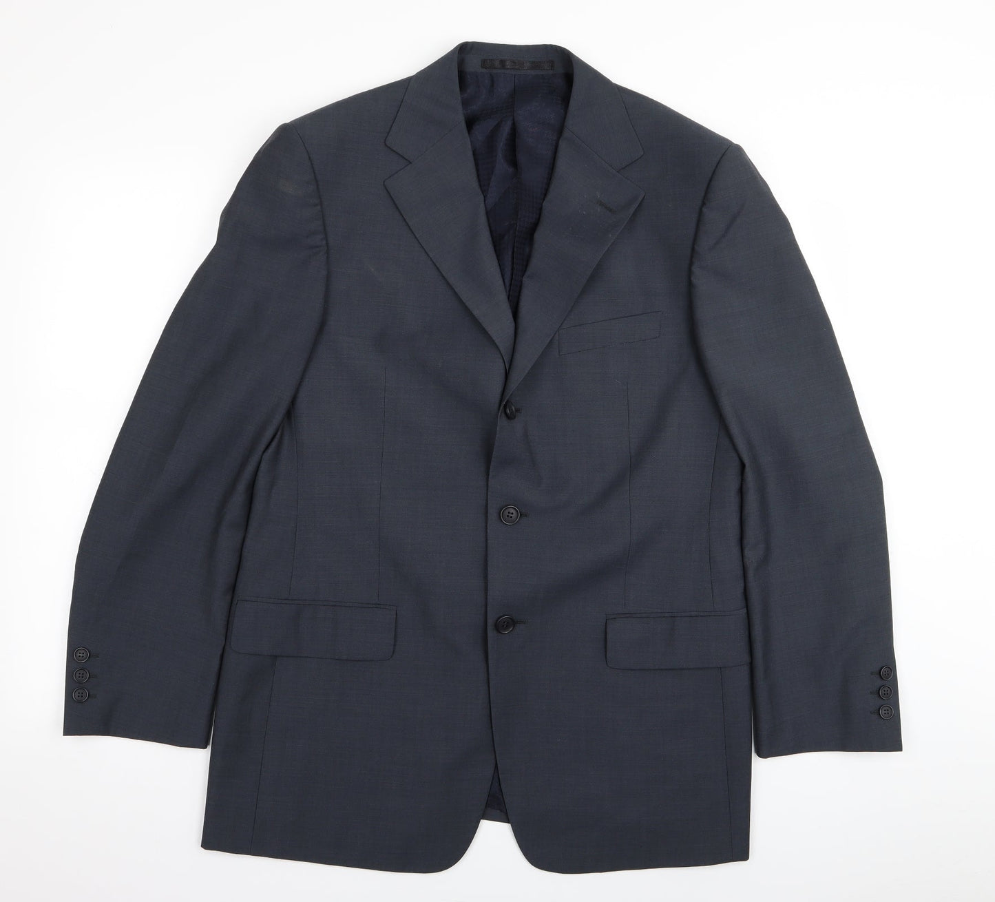 Impressions Mens Blue   Jacket Blazer Size 40