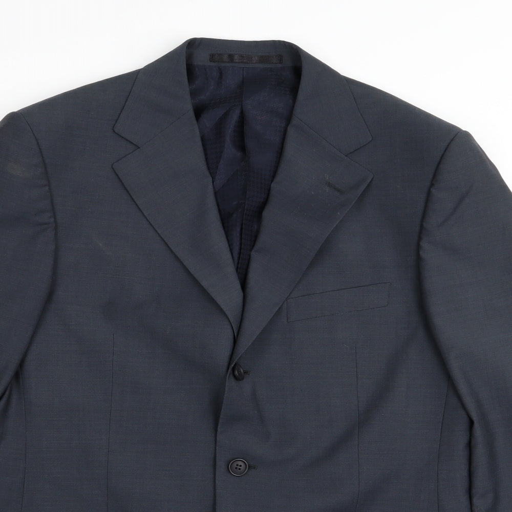 Impressions Mens Blue   Jacket Blazer Size 40