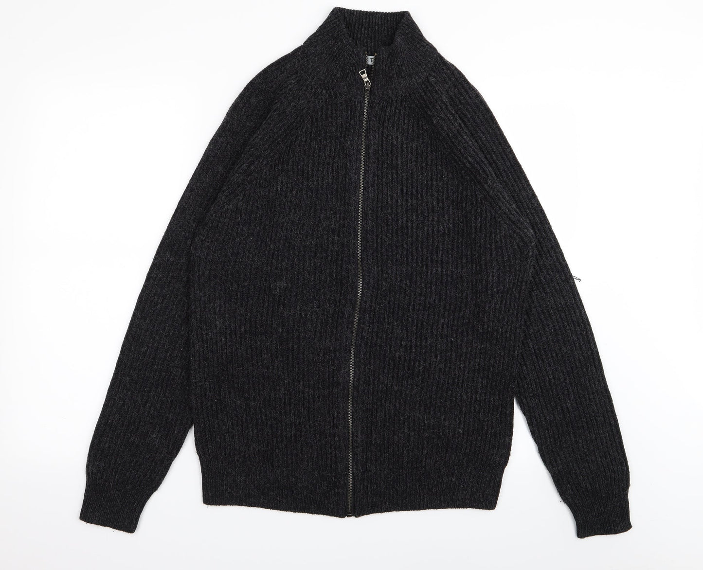 TU man Mens Grey   Full Zip Jumper Size M