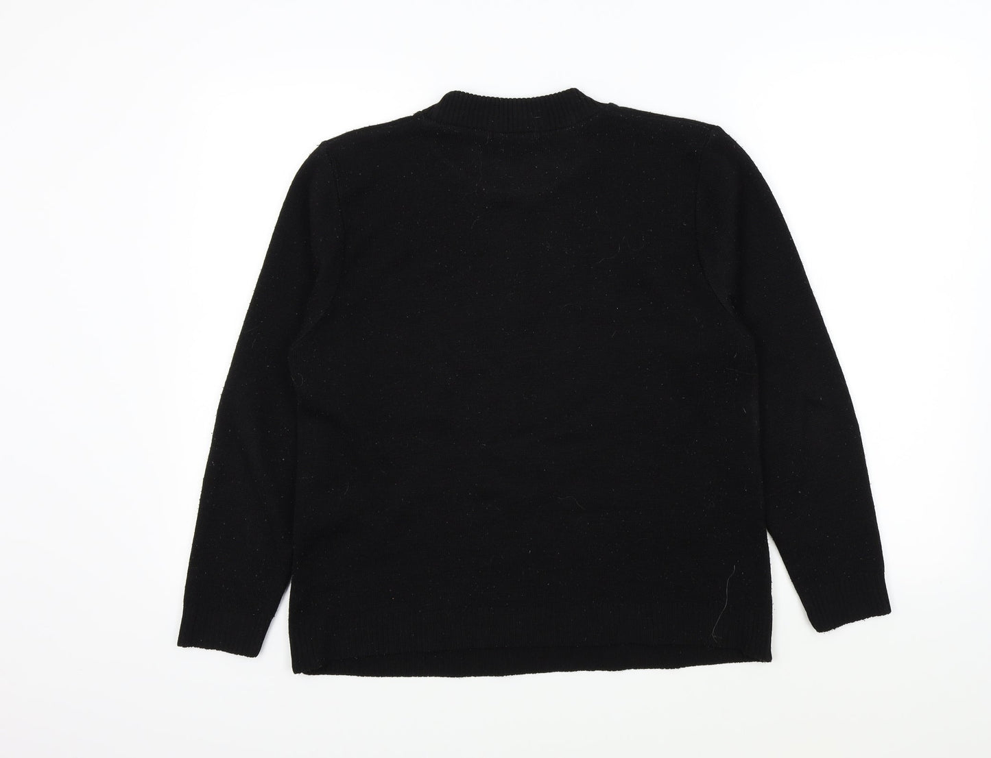 Beaumonde Womens Black   Pullover Jumper Size M