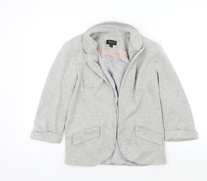 Topshop Womens Grey   Gilet Jacket Size 10