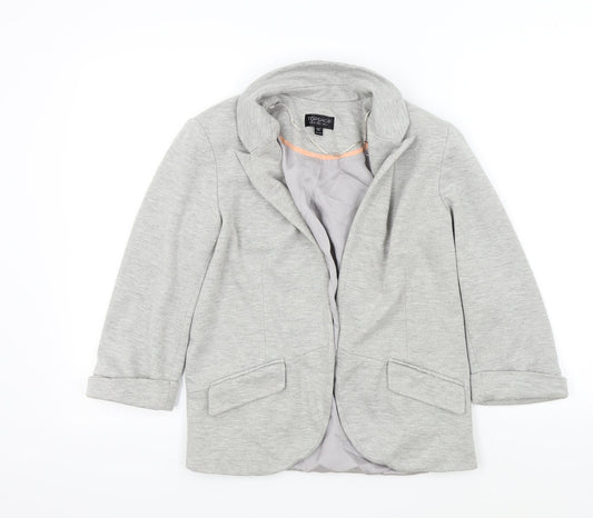 Topshop Womens Grey   Gilet Jacket Size 10