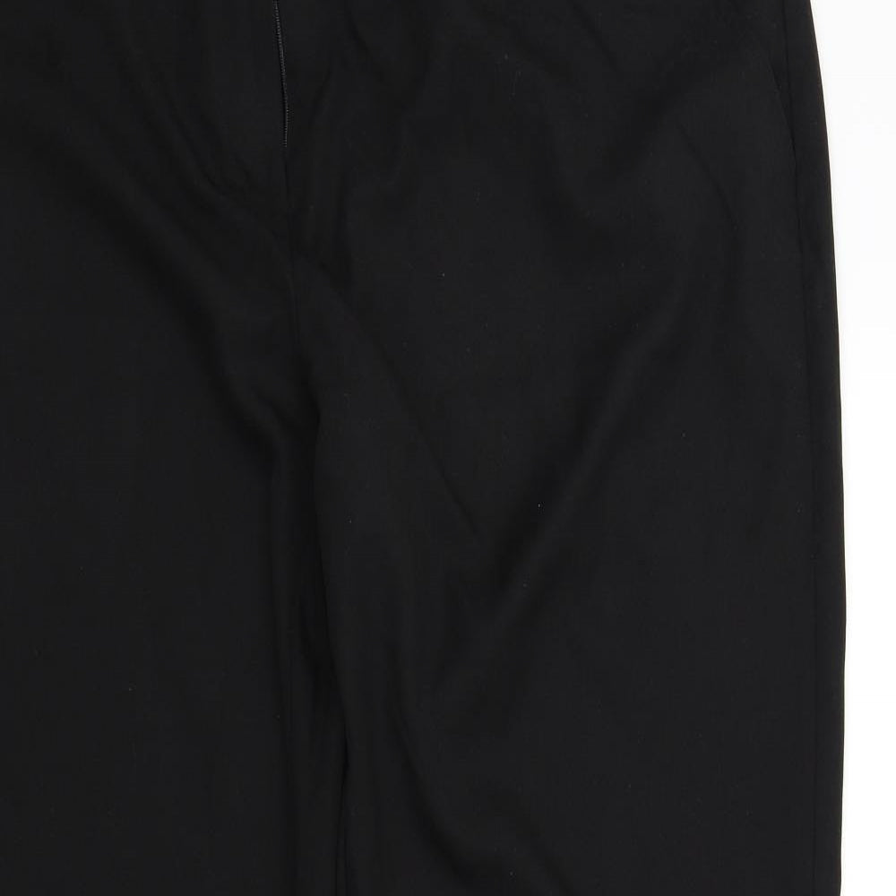 Preworn Womens Black   Trousers  Size 20 in L20 in