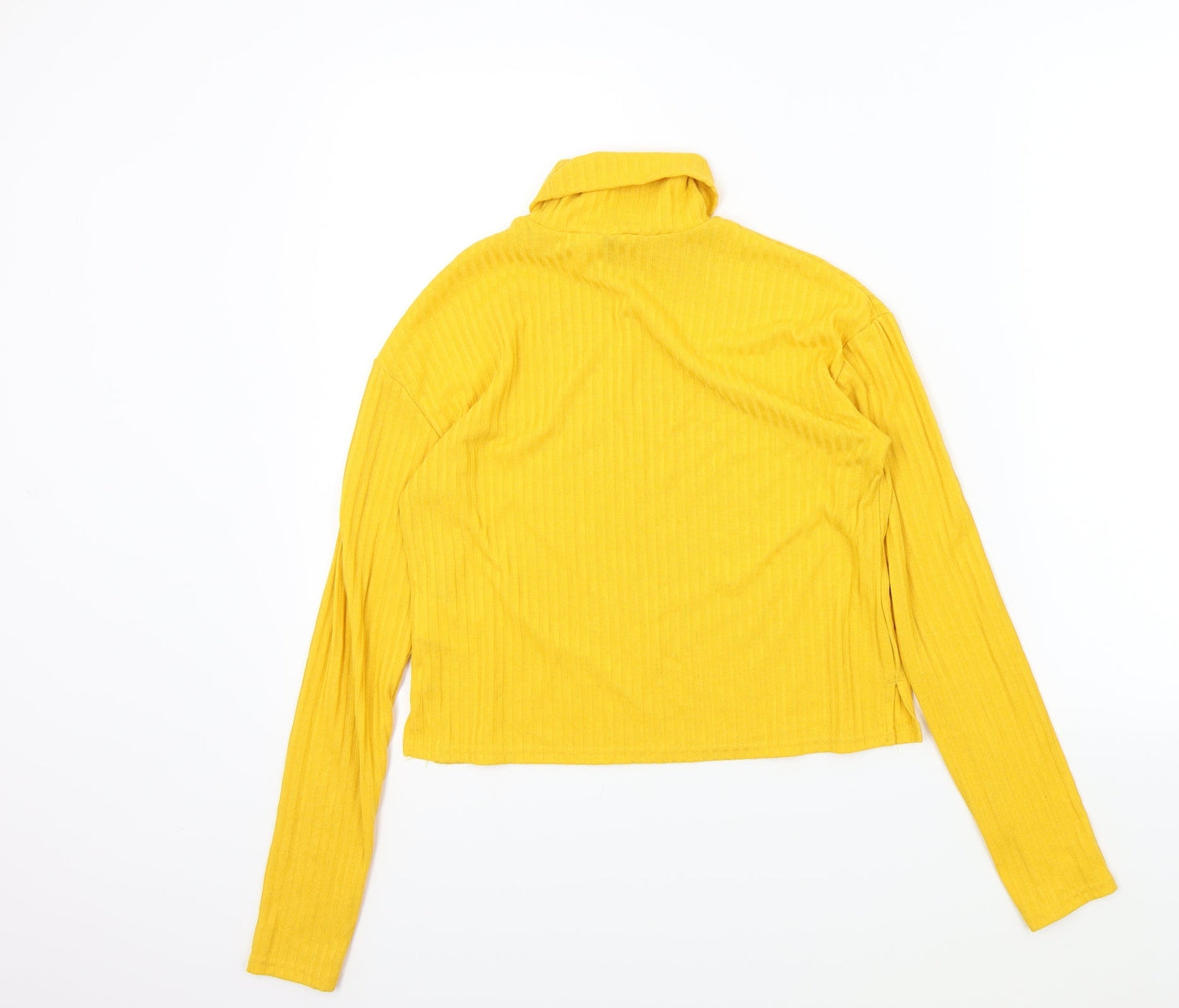 H&M Womens Yellow   Pullover Jumper Size XS
