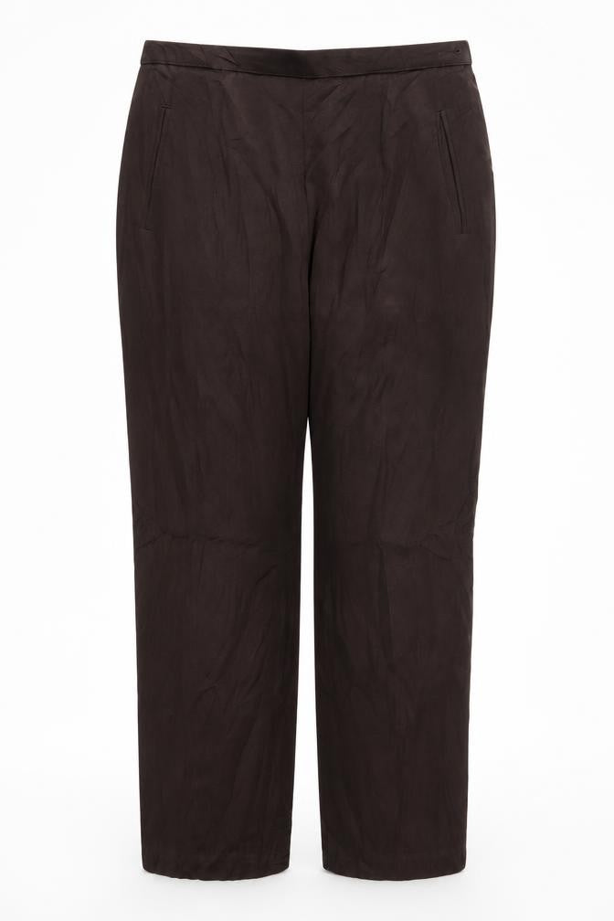 Marks & Spencer Womens Brown   Trousers  Size 14 L27 in