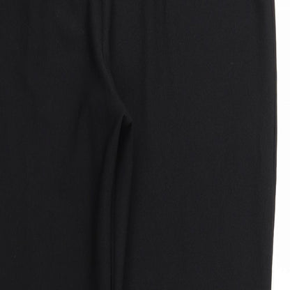 Preworn Womens Black   Trousers  Size XL L26 in - Stretch waistband