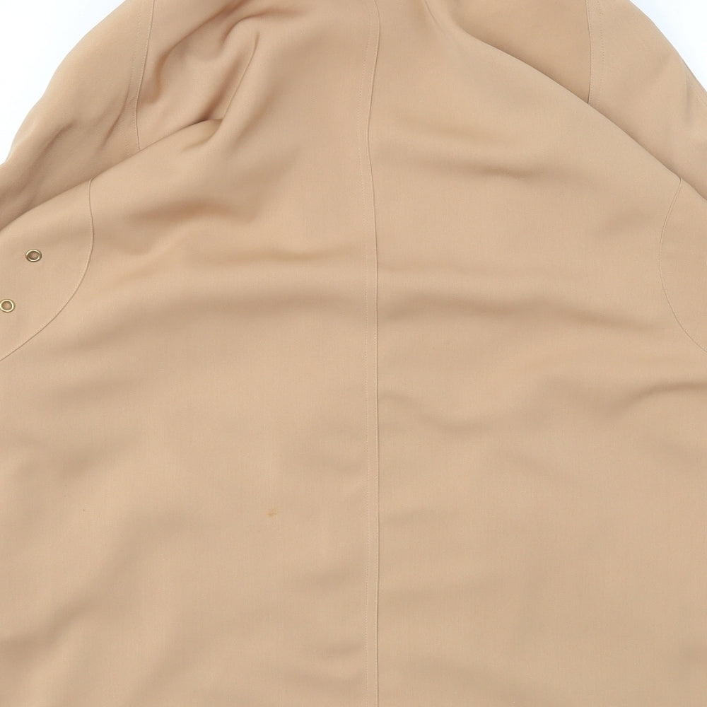 David Barry  Womens Beige   Jacket Coat Size 14