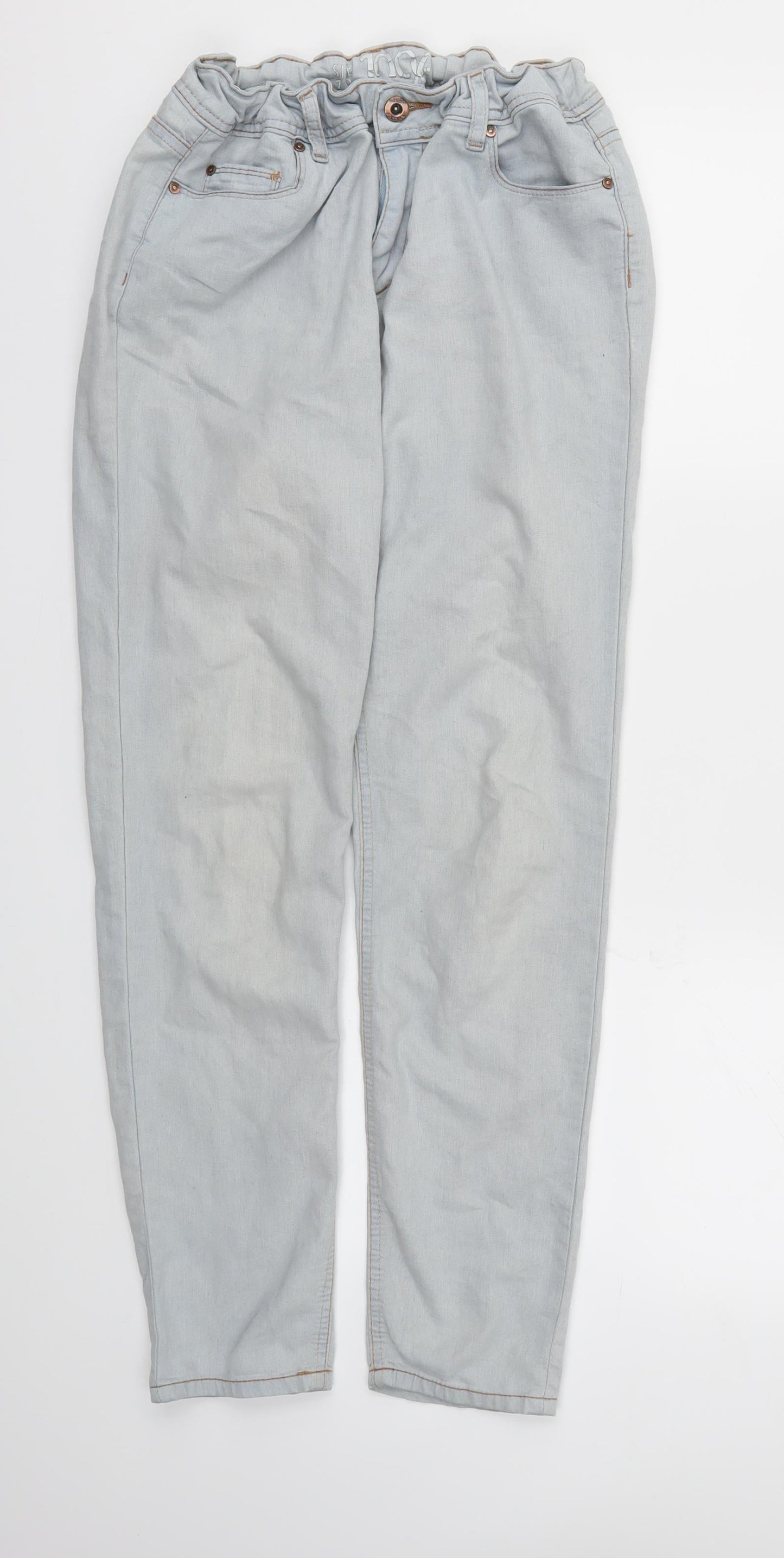 Preworn Womens Blue   Skinny Jeans Size 10 L29 in - Stretch waistband
