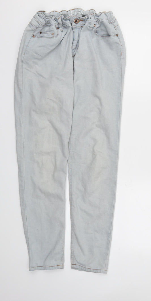 Preworn Womens Blue   Skinny Jeans Size 10 L29 in - Stretch waistband