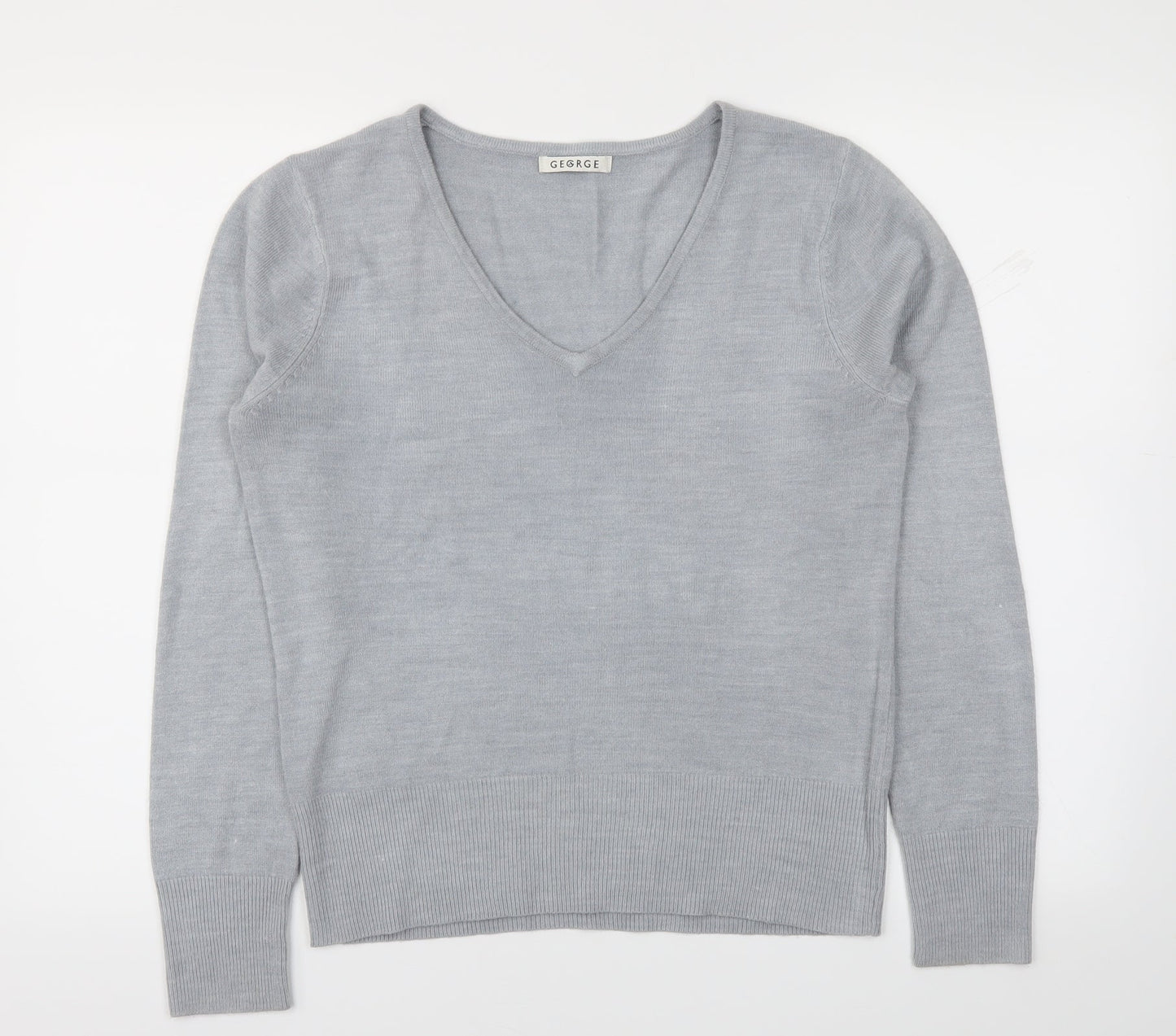 George Womens Grey   Pullover Jumper Size 12
