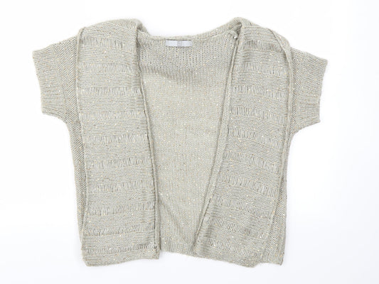 TU Womens Grey   Cardigan Jumper Size S