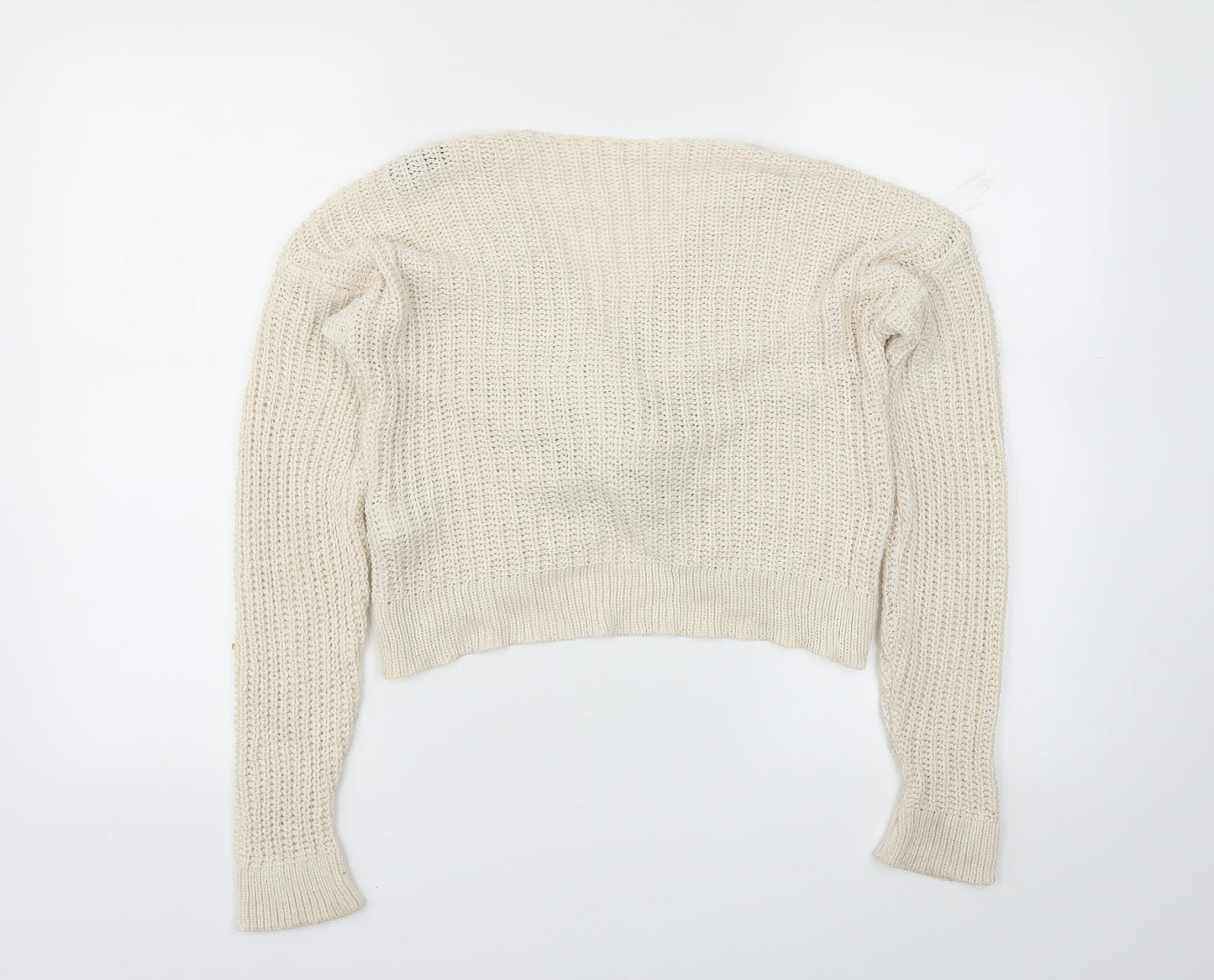 New Look Womens Ivory   Pullover Jumper Size S