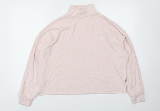 New Look Womens Pink   Pullover Jumper Size M
