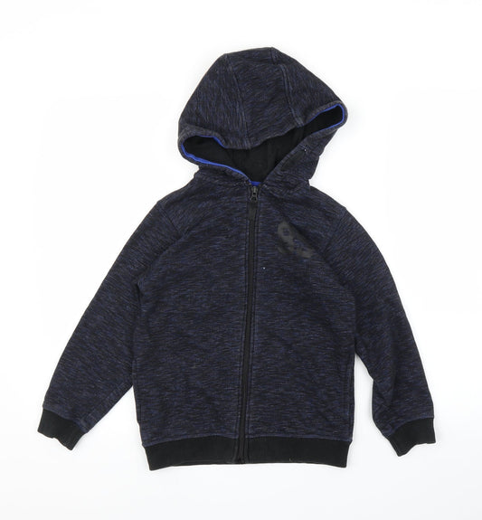 Matalan Boys Blue   Full Zip Hoodie Size 8 Years
