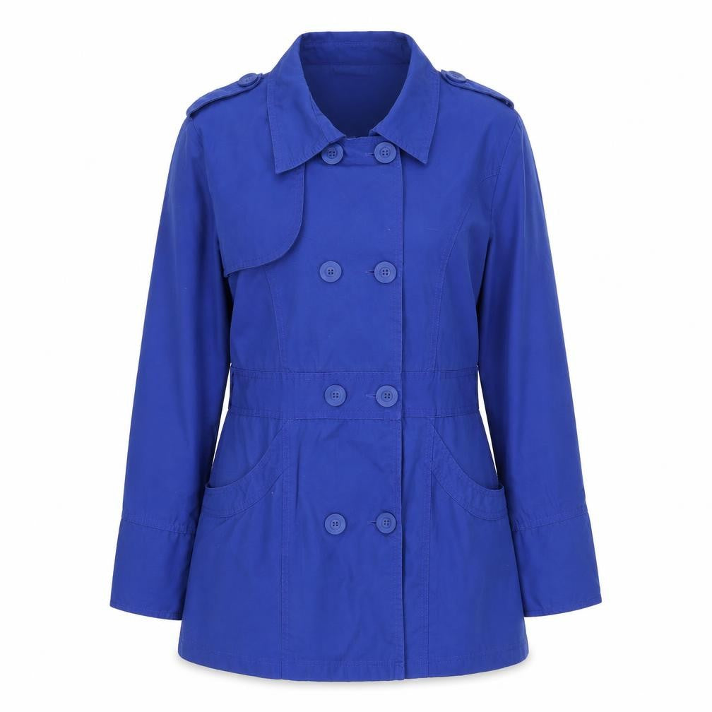 TG Womens Blue   Pea Coat Coat Size 10