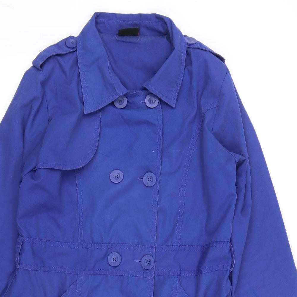 TG Womens Blue   Pea Coat Coat Size 10