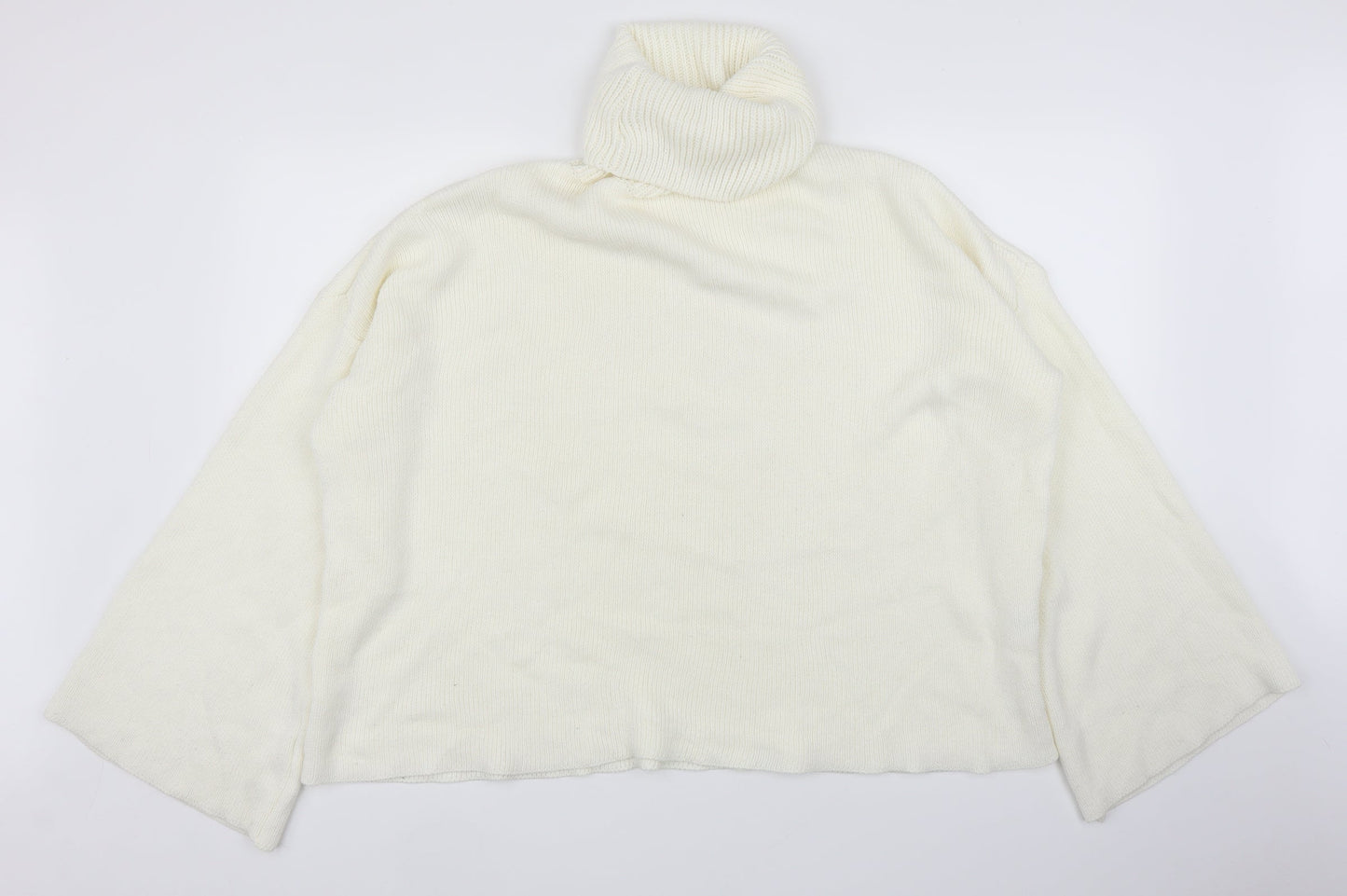 I SAW IT FIRST Womens White   Pullover Jumper Size S
