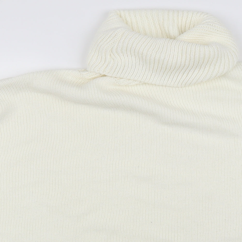 I SAW IT FIRST Womens White   Pullover Jumper Size S