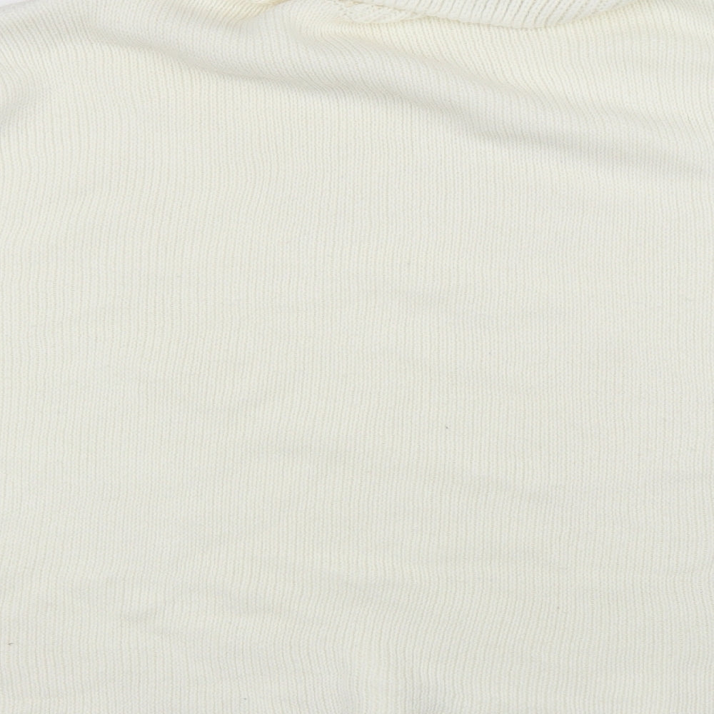 I SAW IT FIRST Womens White   Pullover Jumper Size S