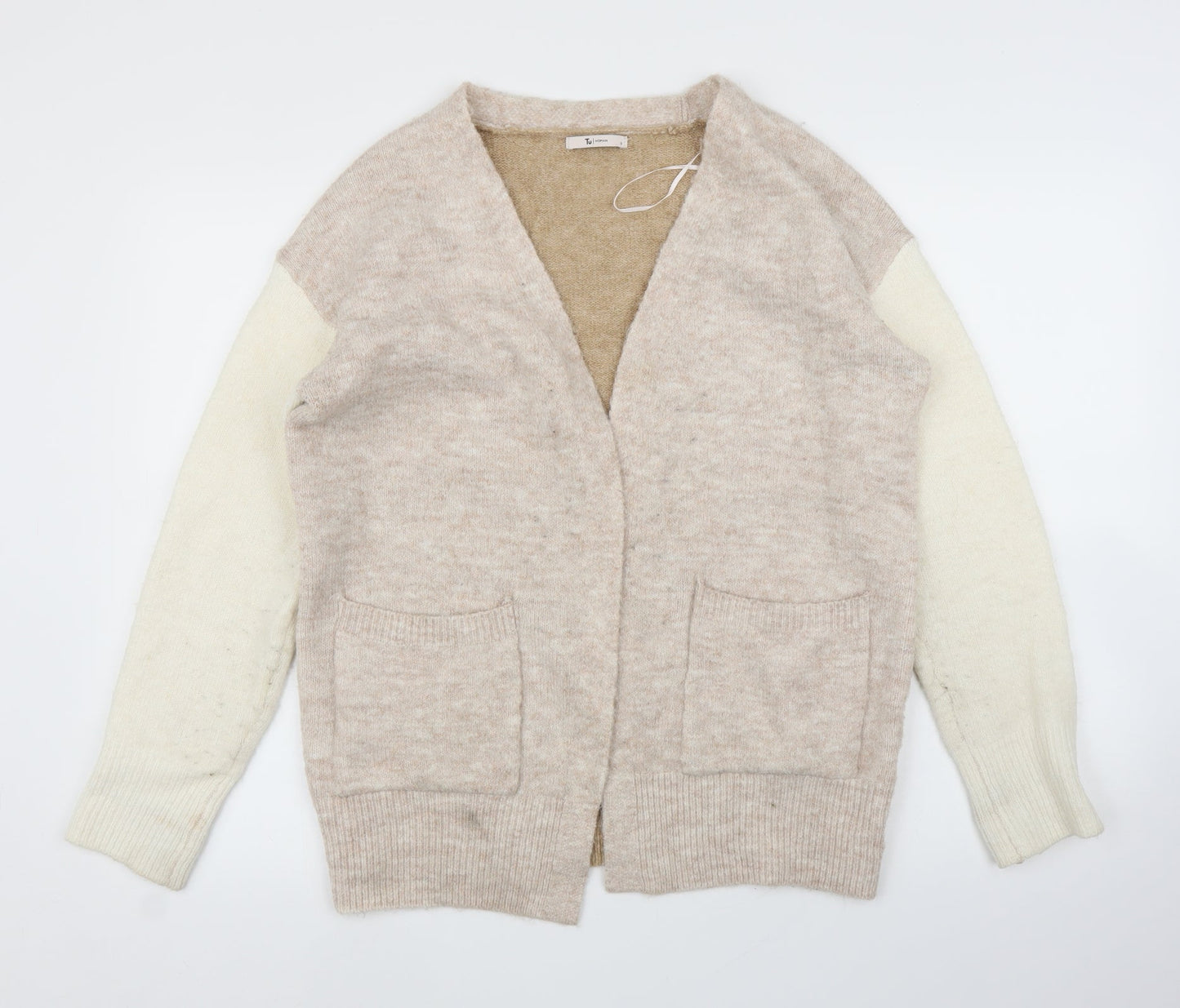 TU Womens Beige   Pullover Jumper Size S