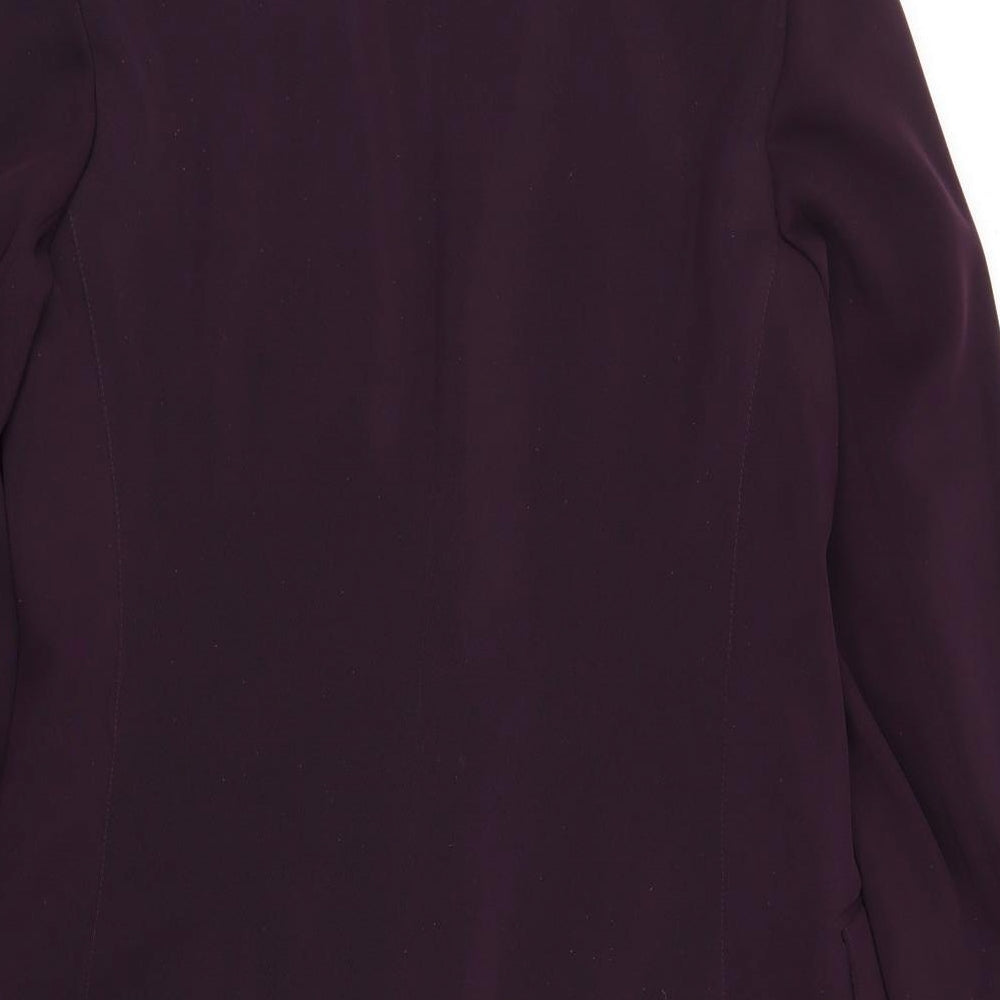 Wallis Womens Purple   Jacket  Size 10