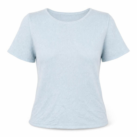 Le Maglie Womens Blue   Basic Blouse Size S