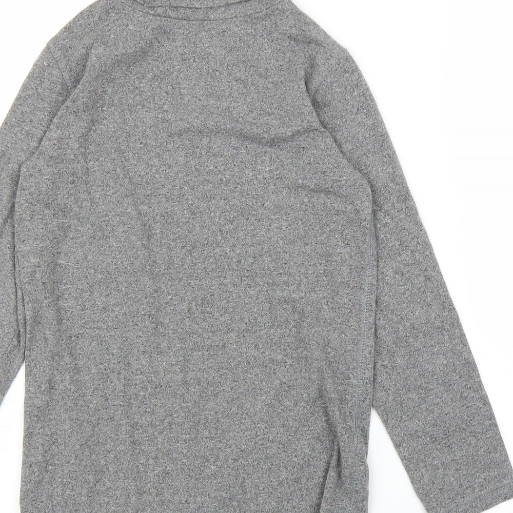 River Island Girls Grey   Pullover Jumper Size 5-6 Years
