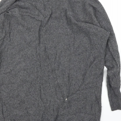 East Womens Grey   Tunic Blouse Size 14