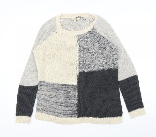 M&Co Womens Beige   Pullover Jumper Size 12