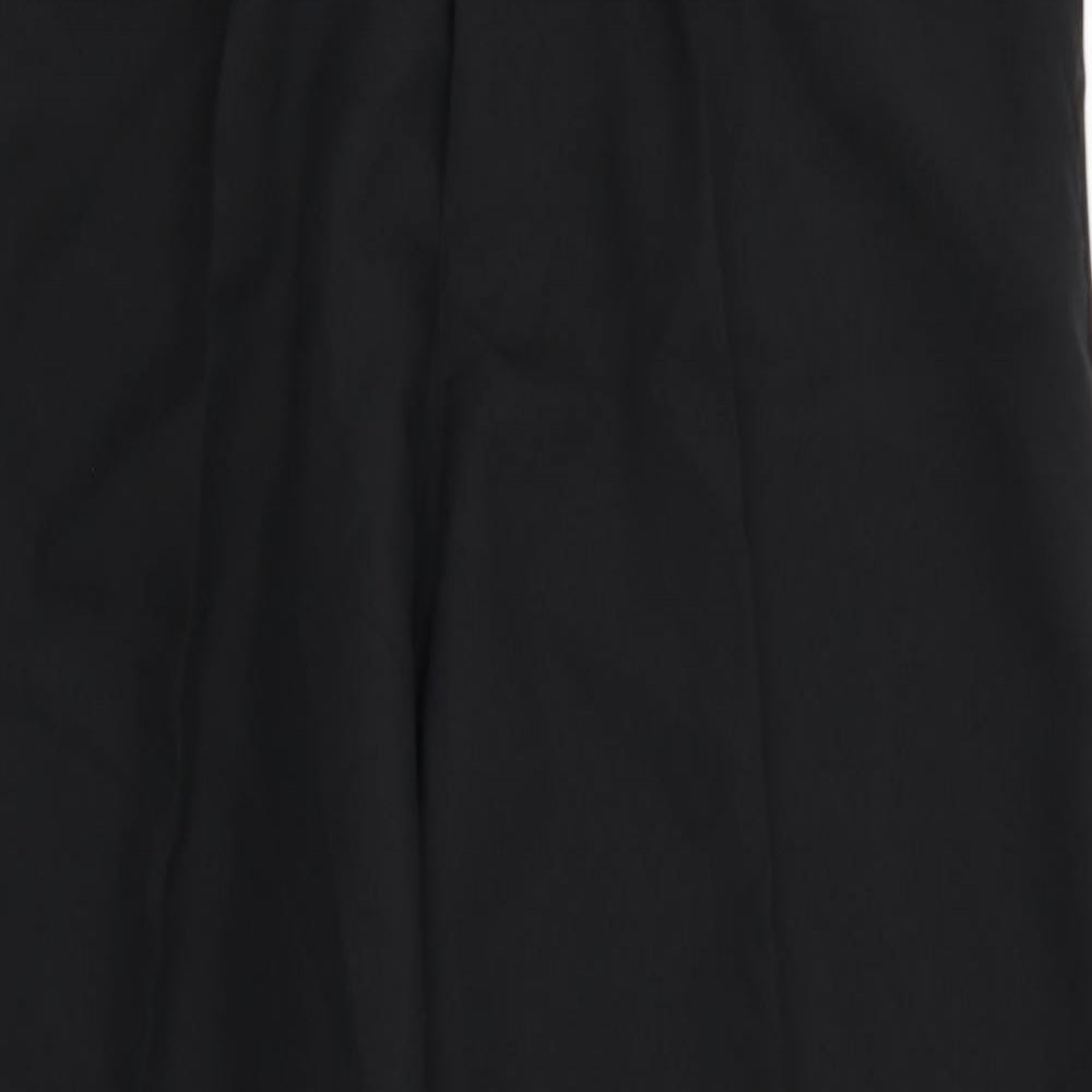 Preworn Womens Black   Dress Pants Trousers Size 16 L29 in