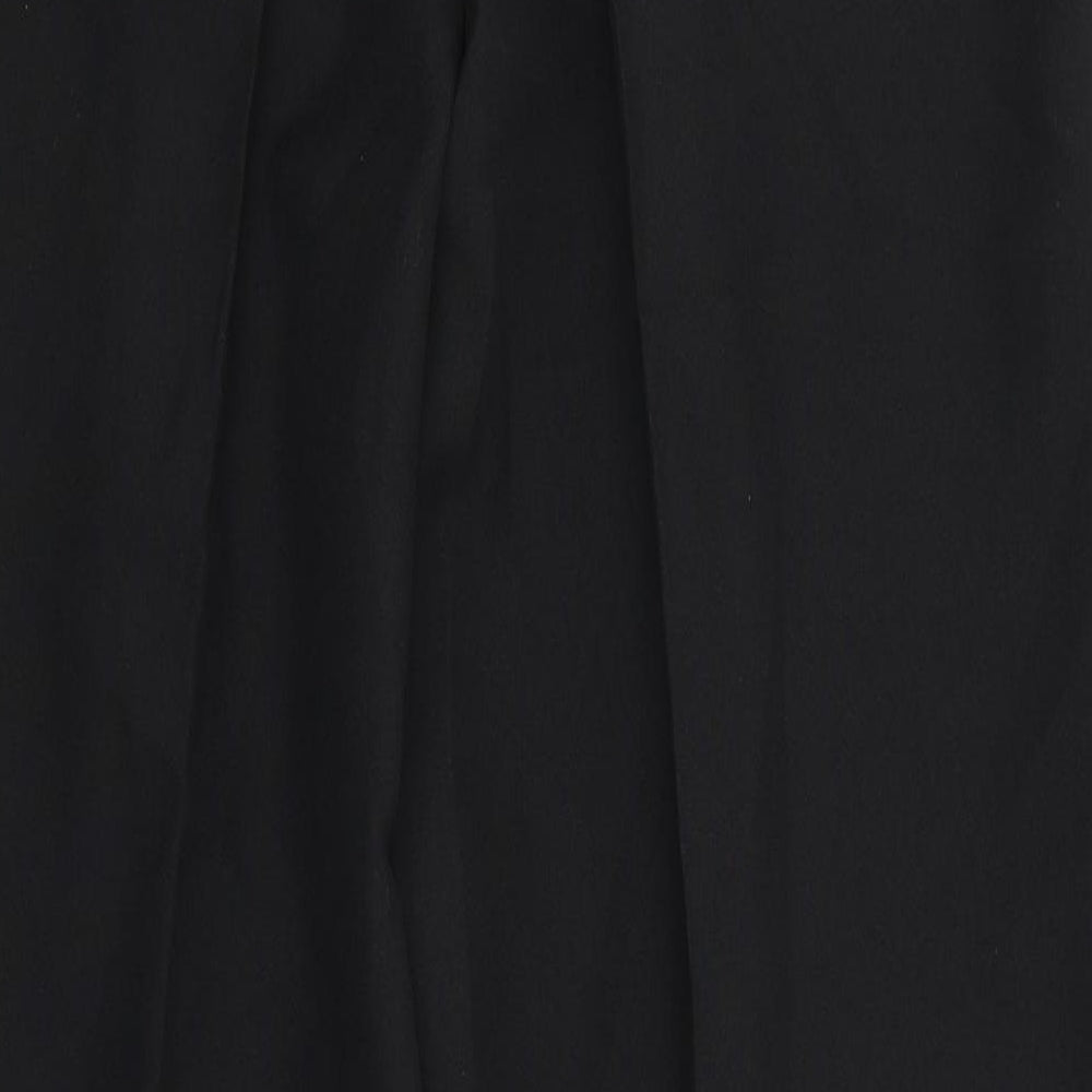 Preworn Womens Black   Dress Pants Trousers Size 16 L29 in
