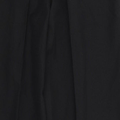 Preworn Womens Black   Dress Pants Trousers Size 16 L29 in