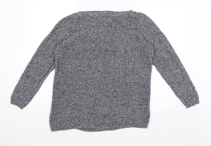 BHS Womens Blue   Pullover Jumper Size 14
