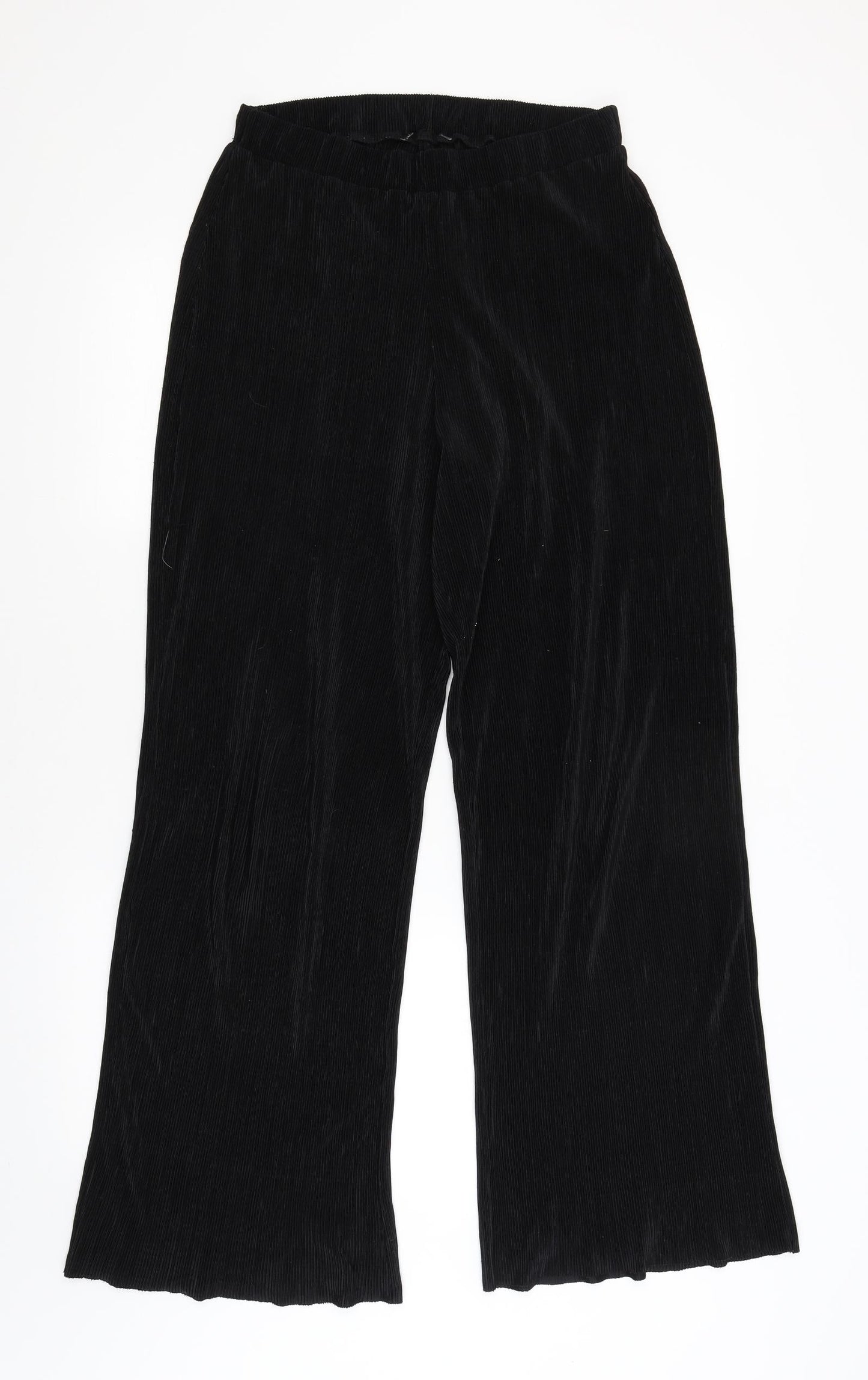 Preworn Womens Black   Trousers  Size 10 L30 in