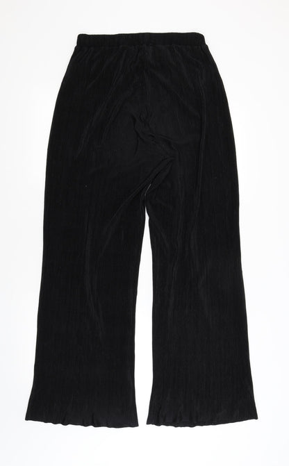 Preworn Womens Black   Trousers  Size 10 L30 in