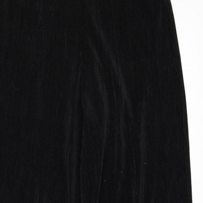 Preworn Womens Black   Trousers  Size 10 L30 in