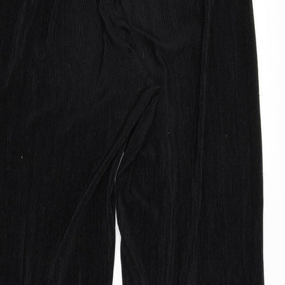 Preworn Womens Black   Trousers  Size 10 L30 in