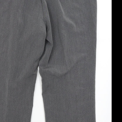 Bonmarché Womens Grey Trousers Size 18 L23.5 in