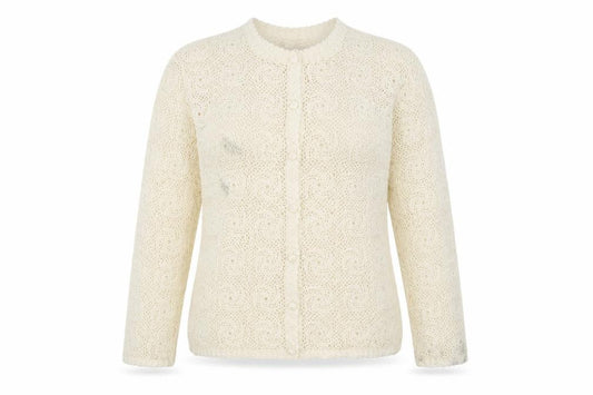 Preworn Womens Ivory   Cardigan Jumper Size S