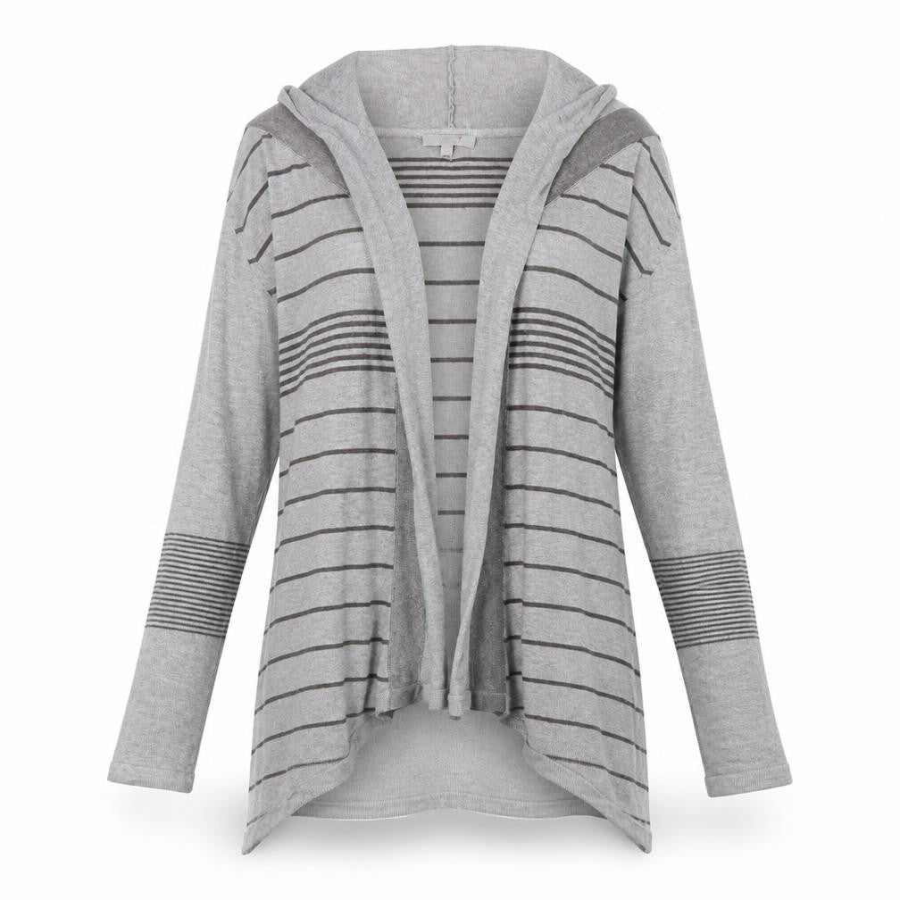 Per Una Womens Grey   Cardigan Jumper Size 14