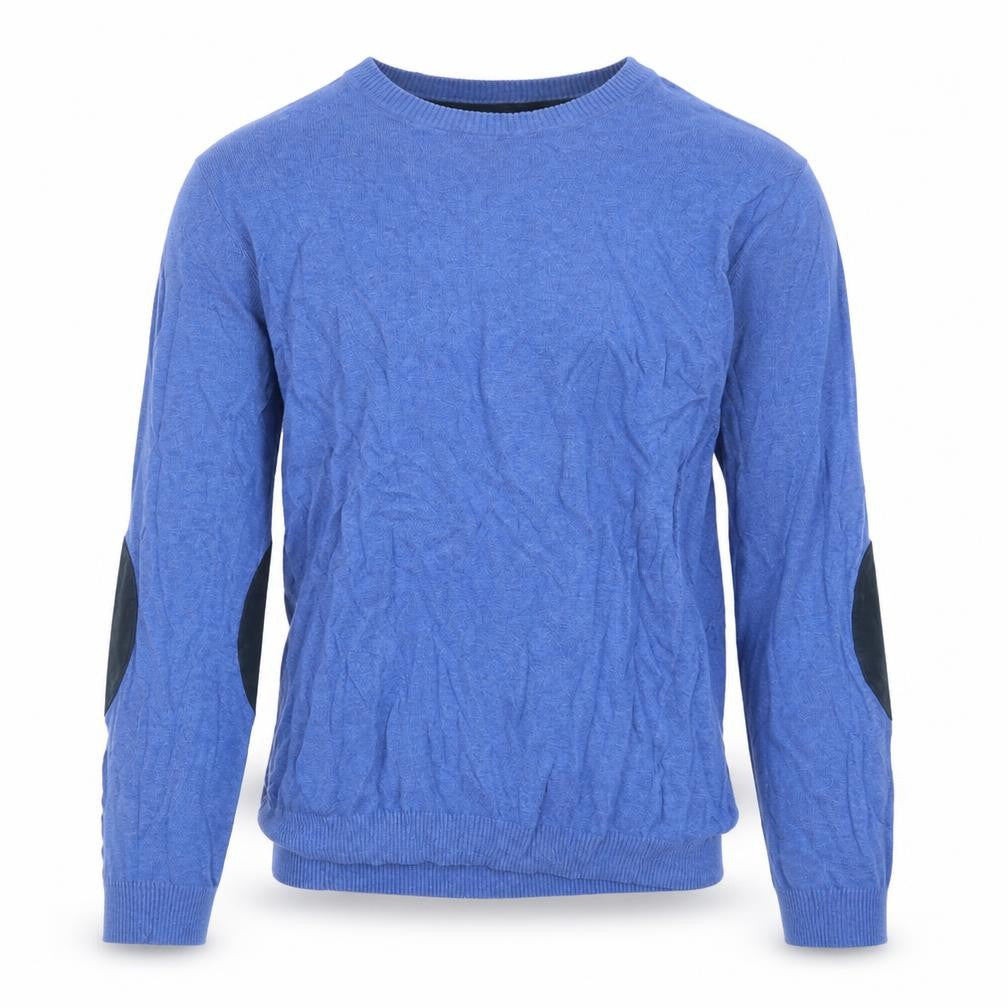 H&M Mens Blue  Knit Pullover Jumper Size M